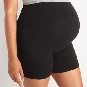Black Maternity Shorts